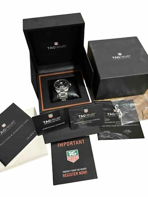 TAG Heuer Grand Carrera Men's Black Watch - WAV5111 - Image 1 of 4