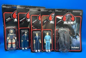Funko ReAction Alien Dallas Ash Kane Nostromo Space Suit Ripley Figure Set 2013 - Picture 1 of 9