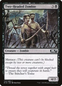 4x Two-Headed Zombie - NM Core Set 2019-2021 SPARROW MAGIC - Picture 1 of 1