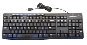 Logitech MK200 USB Wired Keyboard & Mouse - Picture 1 of 11