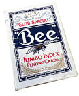Bee 1001770 2 Deck Jumbo Playing Cards Red And Blue 2-Pack Red And Blue