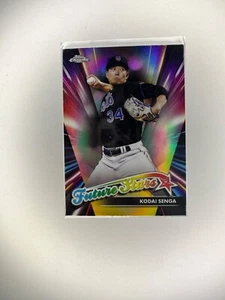 2024 Topps Chrome Future Stars #FS-9 Kodai Senga  - New York Mets - Picture 1 of 2