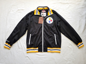 Mitchell & Ness Throwbacks Men's XL Pittsburgh Steelers Warmup Jacket NWT