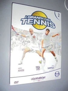 DVD N° 2 The Grandi Del Tennis Andre Agassi Vs Pete Sampras - Picture 1 of 1
