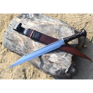 CUSTOM HANDMADE D2 STEEL VIKING COMBAT MACHETE SURVIVAL CAMPING MACHETE WARRIOR - Bild 1 von 3