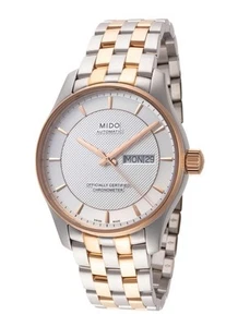 Reloj para hombre MIDO Belluna automático dos tonos esfera plateada M0014312203192 - Imagen 1 de 4