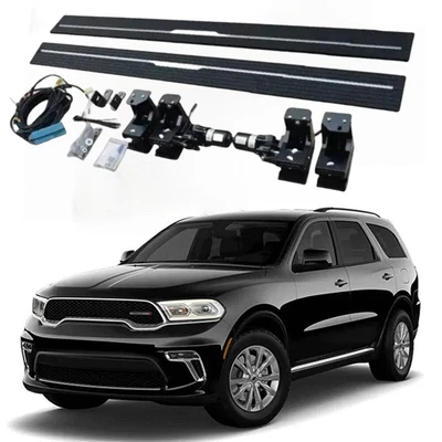 2 estriberas desplegables con escalón lateral eléctrico para Dodge Durango 2011-2026 Foto 1 de 4