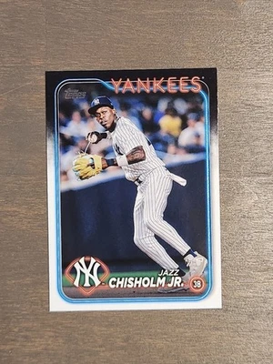 2024 Topps Update Series Jazz Chisholm US1 Short Print (SP) New York Yankees - Image 1 of 2