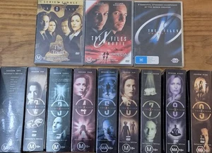 The X-Files DVD Season 1 2 3 4 5 6 7 8 9 +Extra 3 Movie X File DVDs Free Postage - Picture 1 of 18