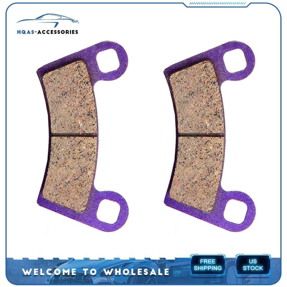 Pastillas de freno delanteras de fibra de carbono para Polaris Outlaw 450 MXR 2009 2010 Foto 1 de 1