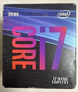 New Intel Core i7-9700 3.00GHz 8 Core BX80684I79700 LGA1151 - Afbeelding 1 van 9