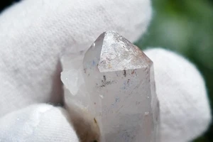 Papagoite Hematite and Quartz crystal from South Africa *Rare* 9.59 - Picture 1 of 6