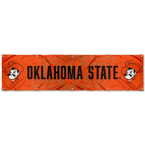Oklahoma State Cowboys Large 8 Foot Banner Cover