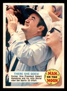 1969 OPC O-Pee-Chee Man on the Moon #24A There She Goes! EX *d2