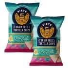 Siete Grain Free Tortilla Chips Sprinkle Of Sea Salt 5 Oz (2 Bags)