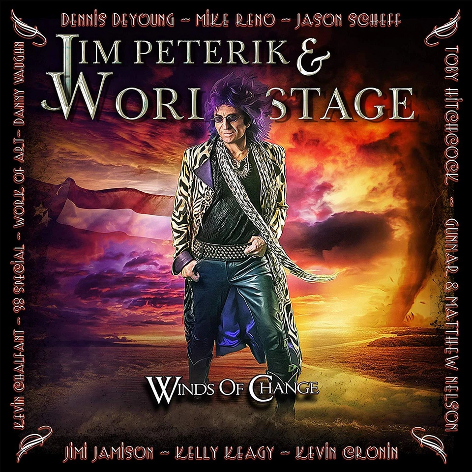 JIM AND WORLD STAGE PETERIK - WINDS OF CHANGE   CD NEU - Bild 1 von 1