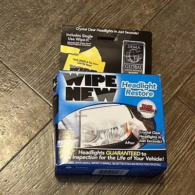 Wipe New HDL6PCMTRRT Headlight Restore Kit - Image 1 of 3