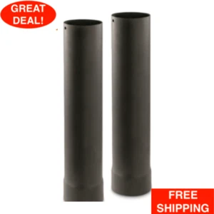 Guide Gear Outdoor Wood Stove Pipe Extensions 2 Pack Standard Size Compatible - Picture 1 of 12