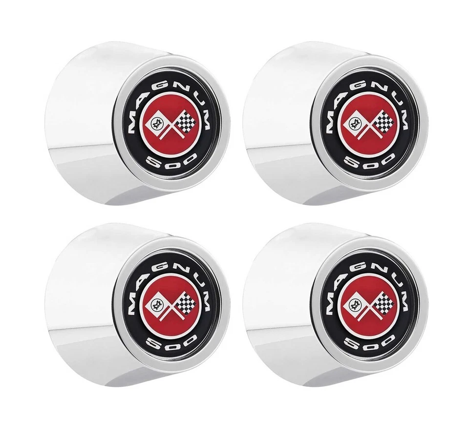 Ford Mercury Magnum 500 1964-73 tapas centrales cromadas Mustang Cougar Torino  Foto 1 de 1