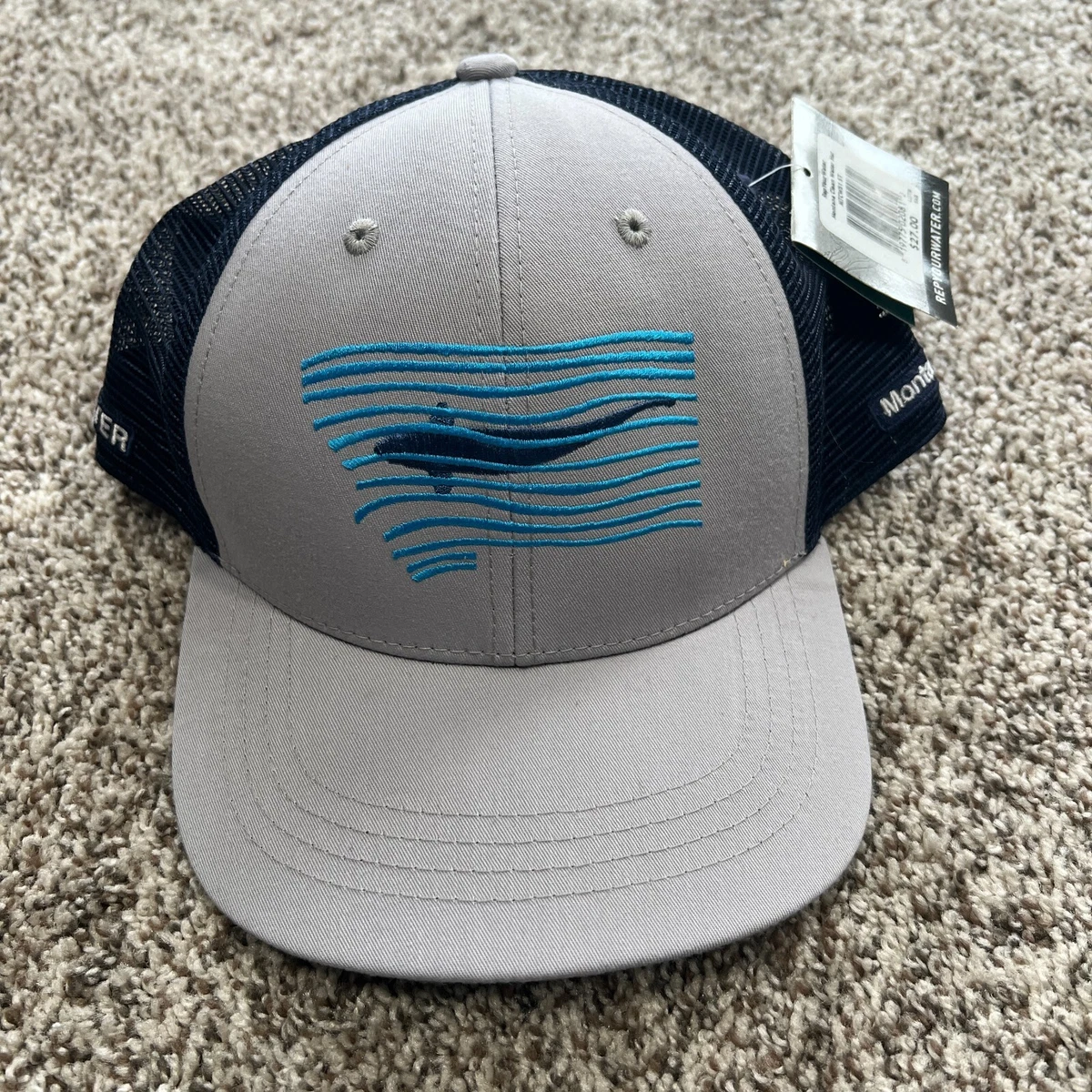 Boné Simms Trout Icon - Baseball Snapback, Pesca