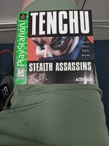 Tenchu Stealth Assassin MANUAL ONLY - Playstation 1 PS1 GH Greatest Hits - Picture 1 of 3