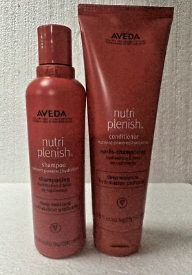 Aveda Nutriplenish DEEP Mositure Shampoo & Conditioner 8.5 Oz - Image 1 of 2