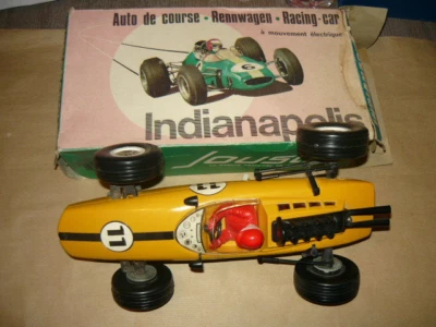 JOUSTRA LOTUS GP AUTO DA CORSA INDIANAPOLIS AUTOMODELLO SCALA 1/10 MADE FRANCE - Immagine 1 di 4
