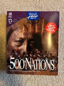 500 Nations PC software - Native American History and Culture, CD-ROM, Microsoft - Picture 1 of 1