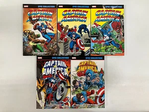 CAPTAIN AMERICA EPIC COLLECTION TPB VOL 3 5 6 21 21 *5 VOLUMES*BRAND NEW/NM LOT! - Picture 1 of 3