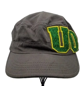 Gorra Oregon Ducks para mujer con correa ajustable gris verde brillo Top of World - Imagen 1 de 7