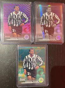 2022-23 Topps Stadium Chrome Zinedine Zidane Lot 3 Card  /125 /150 /350 - Bild 1 von 8