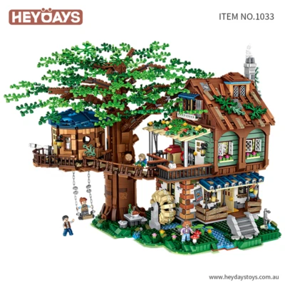 LOZ Mini Tree House Building Blocks Set (4761PCS) – DIY Nano Brick Architecture - image 1 of 4