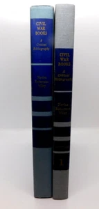 Book Civil War Books A Critical Bibliography Vol 1 2 Louisiana Press 1970 2nd Ed - Picture 1 of 5
