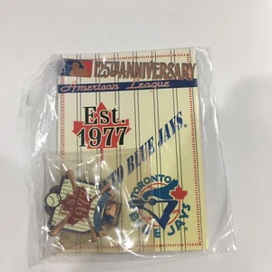 125th Anniversary American League Toronto Blue Jays Collectors Pin - Picture 1 of 2