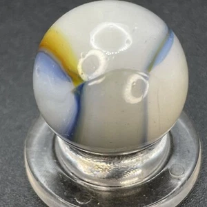 Peltier Rainbo Marble Poor Man’s Peltier Wolverine Type Vintage Marbles 0.591 - Picture 1 of 12
