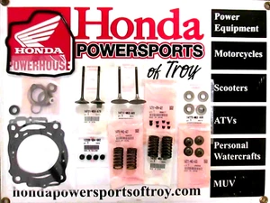 NEW HONDA OEM IN. & EX. VALVE KIT + GASKETS  2019-2022 CRF450R/RX/RWE - Bild 1 von 3