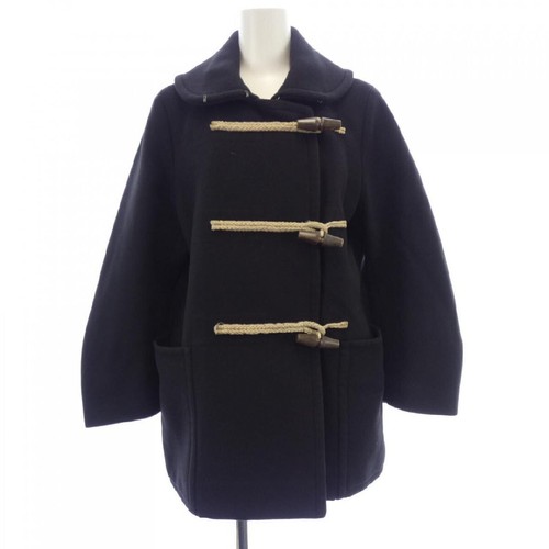 HERMÈS Cappotto HERMES nero vintage taglia 36