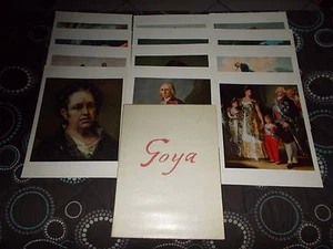 GOYA 12 STAMPE A COLORIDELL'ARTISTA EDITO DA OLIVETTI E CO ANNO 1970 - Picture 1 of 1