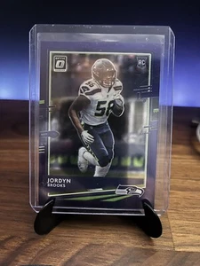 NFL - Jordyn Brooks - Donruss Optic 2020 Purple Stars /25 - Seahawks Dolphins - Bild 1 von 2