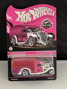 2022 Hot Wheels RLC Club Exclusive Blown Delivery Pink Van - Picture 1 of 9