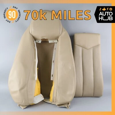 07-09 Cadillac XLR Cojín de asiento superior lateral derecho del pasajero beige OEM 70k Foto 1 de 4