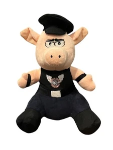 Born Free Ride Free Plüschschwein Biker Motorrad National Entertainment Network - Bild 1 von 11