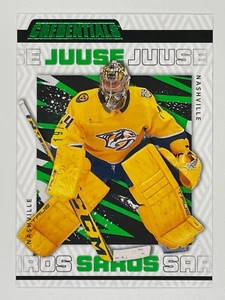 2023-24 Upper Deck Credentials Juuse Saros Green 19/25 #49 - Bild 1 von 2