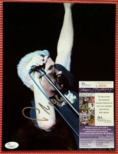 JSA COA signed PHIL MOGG 8,5"x11" Farbfoto handsigniert UFO Scorpions Schenker - Bild 1 von 5