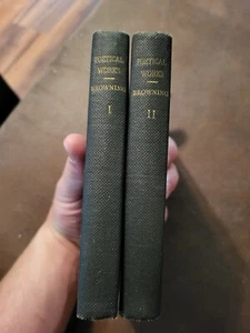 Poetical Works Robert Browning 1872 - Foto 1 di 5