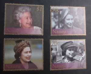 Nauru 2002 Golden Jubilee SG527/30 MNH UM Unmounted mint - Imagen 1 de 1