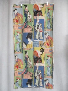 ALEXANDER HENRY 2003 Kyoto Afternoon Geisha fabric 1 y 5" X 42" quilting sewing - Bild 1 von 6