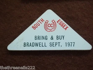 INSIGNIA CARAVAN CLUB RALLY - TRAER Y COMPRAR BRADWELL - SEPTIEMBRE 1977 - Imagen 1 de 1