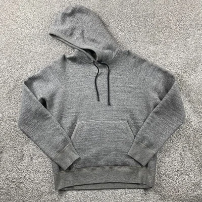 Rag & Bone Hoodie Men Medium Gray Heather Pullover Sweatshirt Fleece Made In USA - Image 1 of 4
