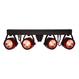 CLS Nano COB LED set, 4x 30W spots, RGB, DMX, music set, stage lighting. - Picture 1 of 8